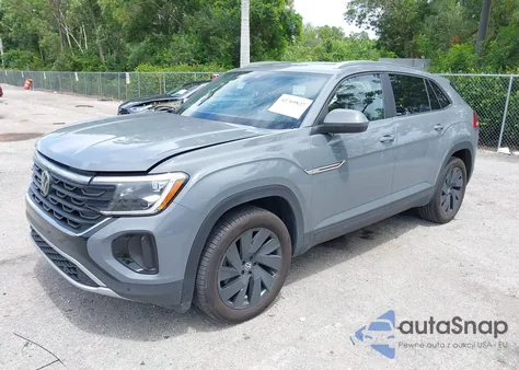 2024 Volkswagen Atlas Cross Sport 2.0T Se W/Technology from USA, damaged, VIN 1V2JE2CA3RC249098